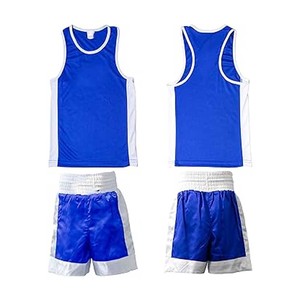Unisex 100% Poliéster Chaleco de Boxeo y Pantalones Cortos Kit Unisex Uniforme de Boxeo en la mejor venta 2025 - Product Image 4