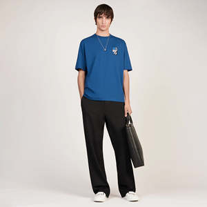 Offre Spéciale T-shirts de broderie pour hommes de qualité supérieure et poids léger 100% coton Style formel personnalisé Design le plus vendu - Product Image 2