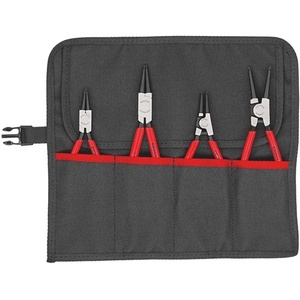 4-Piece Circlip <b>Pliers</b> <b>Set</b> in Roll-Up Pouch 10-60 mm for KNIPEX - Product Image 1