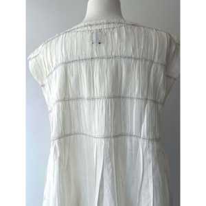 Vestido de Seda MIRA - Color Marfil, Transpirable, Escote sin Tirantes, Estilo Modesto, Largo hasta el Suelo, para Graduación, Talla XS, Opciones para Eventos Especiales - Product Image 4