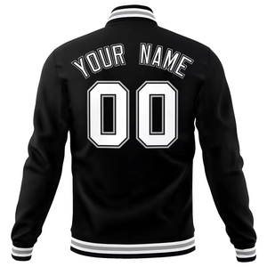 เสื้อแจ็คเก็ตวาร์ซิตี้แบบมีซิปสำหรับทุกเพศ  แบบขายส่ง  ปรับแต่งได้  สำหรับฤดูหนาว  แบบเรียบ  ไซส์ใหญ่  ดีไซน์ติดป้ายด้านหน้า  กันน้ำ - Product Image 4