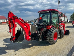 Meilleur prix pour tracteur robuste TYM T474HC avec chargeur et pelle rétrocaveuse, 48 CV, 4x4, pour opérations agricoles, agriculture et préparation des terres - Product Image 3