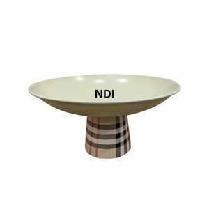 แท่นวางเค้กสำเร็จรูปแบบเคลือบทำจากโลหะอะลูมิเนียมถาดเสิร์ฟเค้ก - Product Image 1