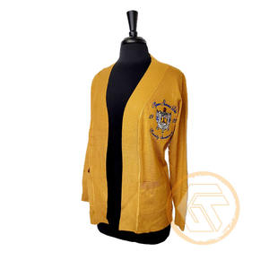 Customized Sigma Gamma Rho Acrylic Embroidered Appliques Button Front V-neck <b>Pockets</b> Winter Casual Sorority Greek Women <b>Cardigan</b> - Product Image 1