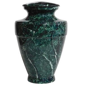 Urnes de crémation en aluminium pour adultes classiques Urnes funéraires en métal de style moderne avec autocollant fini pour les cendres humaines - Product Image 3