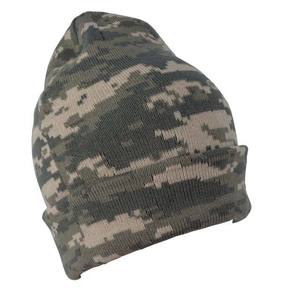 100% Acrylic High Quality Custom Color Knitted Cuffed Beanies <b>Caps</b> Unisex Winter Hats <b>Camo</b> Design 2025 New Style Street Wear - Product Image 4