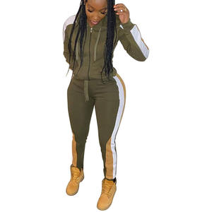 Conjunto Deportivo Informal de Sudadera y Pantalones Ajustados para Mujer, Chándal de Forro Polar Cálido, Transpirable y Cómodo, Conjunto Deportivo de Dos Piezas para Mujer - Product Image 5