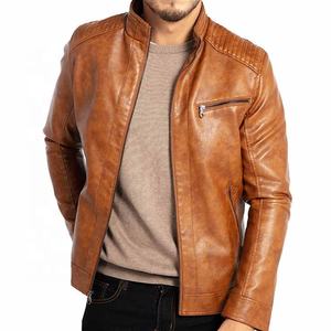 Veste en cuir 100% pour homme, best-seller, sur mesure, coupe-vent, imperméable, chaude, à prix raisonnable. - Product Image 1