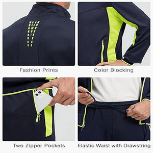 Chándales de lana de tecnología personalizada de algodón para hombre/chándal deportivo 100% poliéster chándal para hombre subido por Dress Sports - Product Image 5