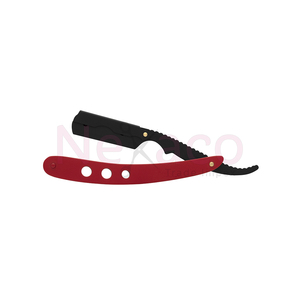 Or pivotant spécial noir pliant hommes rasage rasoir droit en acier inoxydable barbier rasoir porte-lame outils de rasage PL MH-5-23 - Product Image 4