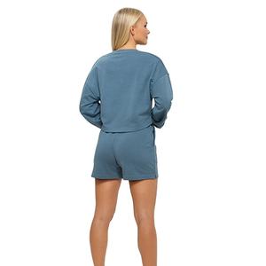 Camiseta Deportiva de Manga Larga para Mujer, Diseño Holgado, para Gimnasio, Entrenamiento, Verano, Moda, Tallas Grandes, Algodón y Poliéster - Product Image 2