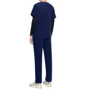 Vêtements médicaux pour médecins et infirmières en polyester doux, lavables, ensemble de blouses d'hôpital, vente chaude 2026, uniformes médicaux pour hommes - Product Image 4