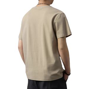 Camiseta de Algodón de Alta Gama con Cuello Redondo y Manga Corta para Hombre, Estilo Urbano, Transpirable, Ligera y Fresca para Verano - Product Image 2