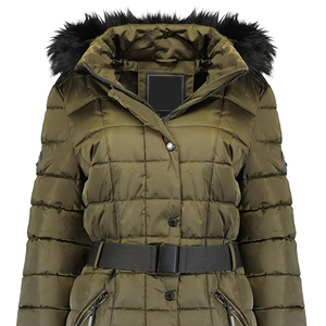 Parka para Mujer Diseñada para Comodidad Diaria y Estilo Cálido, Parka para Mujer Hecha para Protección Contra el Viento y Forro Suave - Product Image 5