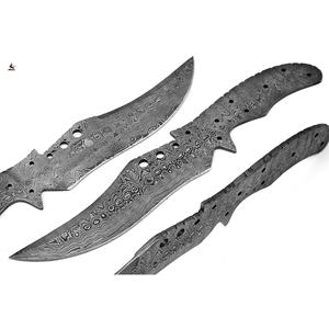 Couteau forgé à la main vierge à lame damas personnalisable avec support OEM disponible - Product Image 1