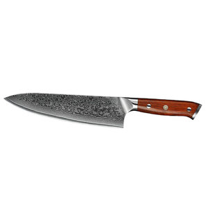Venta al por mayor personalizado de alta calidad OEM ODM servicio Venta caliente de acero de Damasco Chef cuchillo de cocina Diseño único con precio barato - Product Image 4