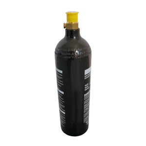 Cylindre en aluminium OEM 24oz CO2 Gaz industriel Réservoir de paintball 1800psi pour marques de distributeurs privés - Product Image 5