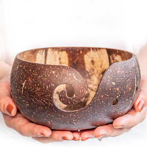 ชามไหมพรมมะพร้าวทำมือสำหรับถักโครเชต์ - Product Image 3