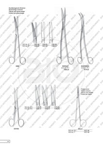 กรรไกรผ่าตัดพลาสติก CE ISO statadler อุปกรณ์ทางการแพทย์กรรไกรตัดการผ่าตัดสำหรับการตรวจทางสูตินรีเวชวิทยาสแตนเลสสตีลขนาด14ซม. - Product Image 3