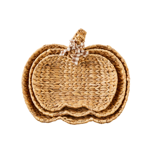 Automne meilleure vente jacinthe d'eau plateau de service rustique jacinthe d'eau plateau automne décoration pas cher prix en gros du Vietnam - Product Image 1