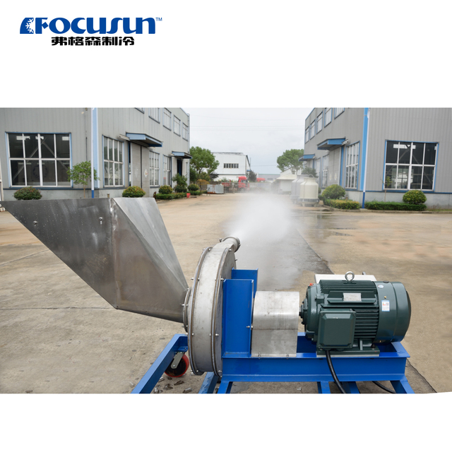 Portable Snow Ice Maker Snow Making Machine Tube Cube Ice Crusher for Spa