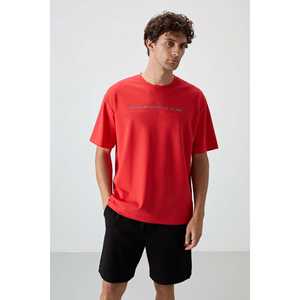 Fiesta Men's Oversize T-Shirt 100% Cotton <b>Jersey</b> Thick Textured & Printed-88371 - Product Image 3