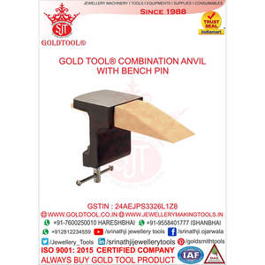Yunque de combinación Premium con herramientas y equipos de joyería con pasador de banco - Product Image 1
