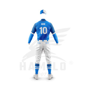 Custom Logo Men's Polyester Baseball Jersey Uniform Quick Dry Breathable Adult Sportswear High Quality Design Sets - Product Image 2
