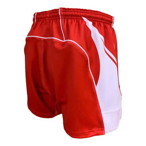 Pantalones cortos de algodón 100% transpirable para hombre con cintura con cordón, superventas, estampado por sublimación, patrón sólido, método de tejido no tejido - Product Image 6