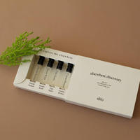 Ensemble de Découverte de Flacons d'Échantillons de Parfum Personnalisés à Design Simple et Prix Abordable, 4 Pièces, 2ML 3ML, Boîte en Papier