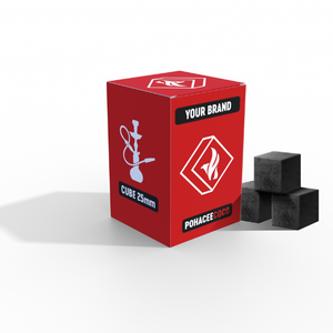 Carbón de cáscara de coco Premium de la mejor calidad para Shisha Hookah carbón bajo en cenizas largo tiempo de combustión OEM Etiqueta Privada - Product Image 1