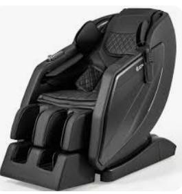 NOUVELLE RÉDUCTION POUR 4D Zero Gravity Full Body Stretch SL Track Commande vocale Repose-pieds amélioré Noir - Product Image 1