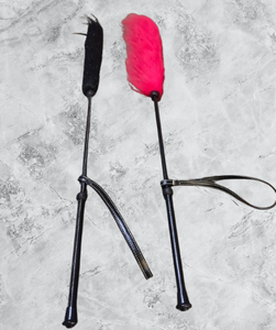 Bastón de Equitación, Material de PVC, Acolchado y Envuelto para un Agarre Cómodo, Parte Larga y Flexible - Product Image 3