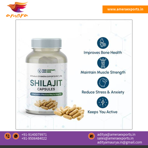Cápsulas de hierbas Shilajit de calidad óptima sabor neutro, precio competitivo de alta potencia del exportador indio - Product Image 4