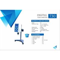 Viscosímetro Digital Brookfield con Curva de Viscosidad-Temperatura y Medición de Temperatura, Rango de 0.0-100°C, Precisión del 1.0%