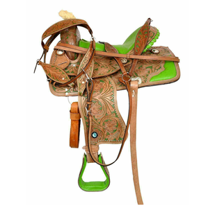 Selle de cheval de randonnée en cuir de haute qualité en gros, selle de cheval de randonnée sur mesure, selle de cheval de randonnée pour spectacle, équipement équestre - Product Image 6