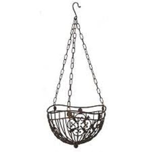 Jardinière suspendue de décoration de maison de concepteur classique jardinière suspendue en métal de qualité supérieure pour la maison balcon jardinières suspendues de jardin - Product Image 6