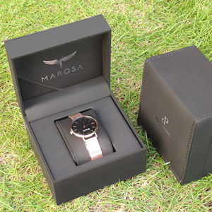 맞춤형 시계 보관함 OEM 로고 인쇄 Caja De Reloj Uhrenbox - Product Image 6