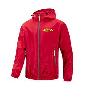 Veste Softshell matelassée légère pour homme, imperméable, col montant, fermeture éclair, coupe-vent, couleur personnalisée - Product Image 1