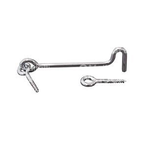 GANCHO DE AGARRE VENTANA EN HIERRO CON OJAL Art 105 acero galvanizado - Product Image 1