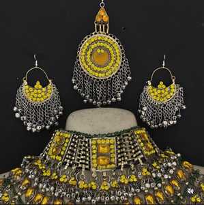 Conjunto de joyas para mujer, estilo afgano hecho a mano, pendientes Vintage, collar, conjuntos de joyas para mujer por AA IMPEX - Product Image 2
