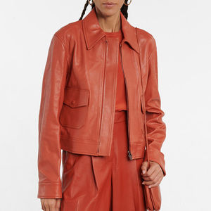 ¡Novedad de 2025! Chaqueta de piel de oveja sintética de alta calidad para mujer, traje de invierno informal de Color único, técnica teñida lisa - Product Image 3