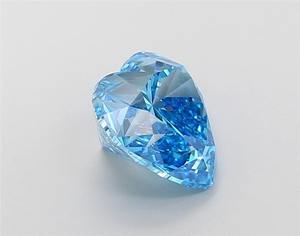 Corazón 5.05ct Fancy Vivid Blue Lab Grown Diamond VS1 Claridad - Product Image 4