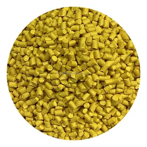 Factory Sale Yellow masterbatch colorant for blowing film injection molding articles plastic pellet with good dispersion