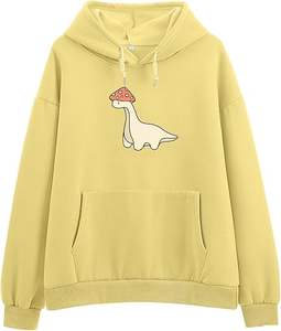 เสื้อฮู้ดดี้คุณภาพสูง ทนทาน ใช้ได้ทั้งชายและหญิง ทรงหลวม ลายหนาม - Product Image 6