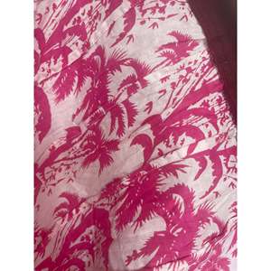 Modern Tropical Summer Cotton <b>Skirt</b> Breathable Chiffon Satin A-Line Pencil <b>Skirt</b> Hand Block Printed Breezy <b>Elastic</b> Waistline - Product Image 4