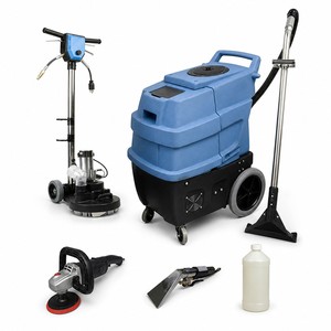 Kit de Equipos de Limpieza de Alfombras Comerciales Premium con Varilla Extractora, Manguera, Herramienta Rotatoria y Solución - Product Image 4