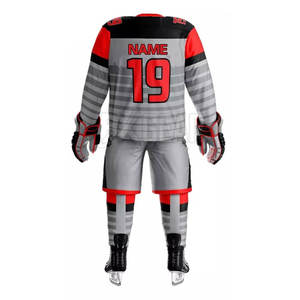 Uniforme de hockey sur glace de qualité supérieure avec matériau respirant Design durable et unique à vendre - Product Image 3