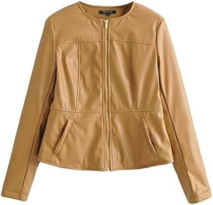 Manteau d'hiver formel pour femmes |   Veste d'extérieur élégante en laine et cachemire respirante - Product Image 2