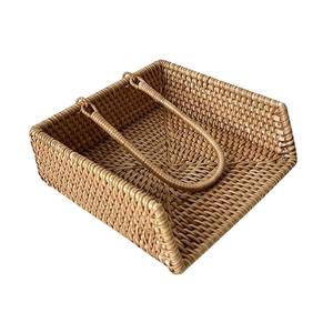 Elegant Stylish Rattan <b>Napkin</b> <b>Holder</b> For Contemporary Tabletop Styling Dining Room Kitchen And Home Use Wholesale From India - Product Image 5